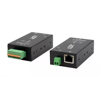 EXSYS EX-6131-2 Industrial Ethernet to Serial Device Server, RS-232/422/485, DIN-Rail and Wall Mount