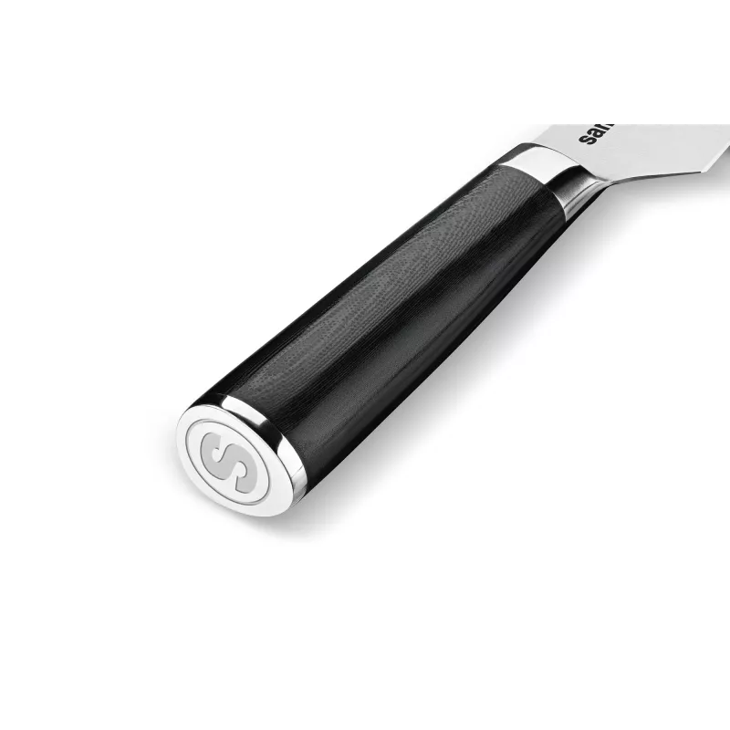 SAMURA Harakiri Utility Knife 192 mm AUS-8 Steel Full Tang Black Handle