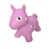 Gerardo's Toys Pink Hopping Horse - Jumping Animal Toy for Kids, Durable PVC, 50 kg Capacity, 28 cm Saddle Height, CE & EN71 Certified