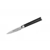 SAMURA MO-V 3-Piece Kitchen Knife Set, AUS-8 Molybdenum Vanadium Steel, Black ABS Handles