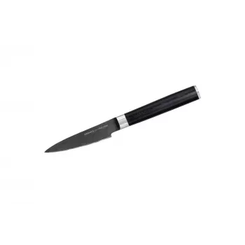 Samura Stonewash Paring Knife 90 mm Black