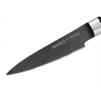 Samura Stonewash Paring Knife 90 mm Black