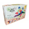 Gerardo's Toys Soft Building Blocks Set with Wheels, 33 Pieces (25 Blocks + 8 Wheel Parts)