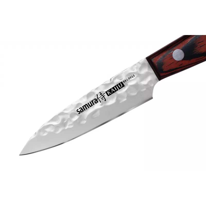 SAMURA Kaiju Paring Knife 78 mm AUS-8 Stainless Steel Pakkawood Handle