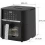 QUIN YJ-6505ADV Digital Air Fryer 6.5L Black