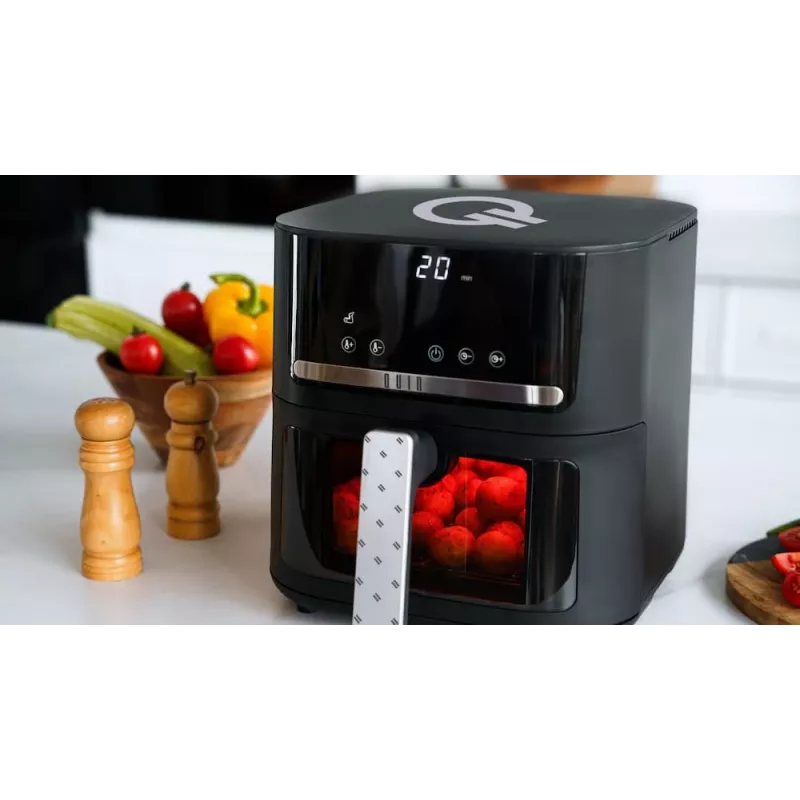 QUIN YJ-6505ADV Digital Air Fryer 6.5L Black