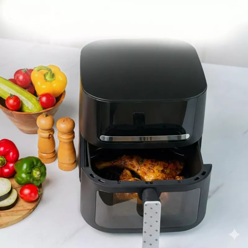 QUIN YJ-6505ADV Digital Air Fryer 6.5L Black
