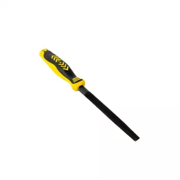 C.K Tools T0082A 8 Half-Round Engineers File 200 mm (8 inch) with Ergonomic Handle