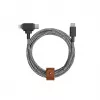 Native Union Belt Cable Duo USB-C to USB-C/Lightning Braided Cable 1.5m Black