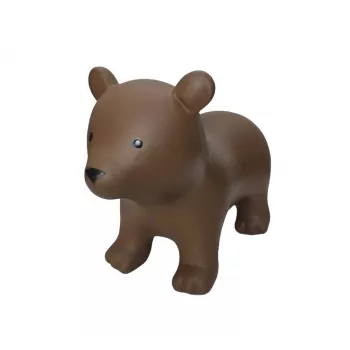 Gerardo's Toys Inflatable Jumping Bear Toy, Brown