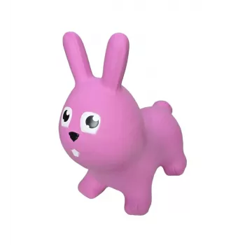 Gerardo's Toys Pink Rabbit Bouncing Hopper Toy for Kids Ages 12 Months to 5 Years