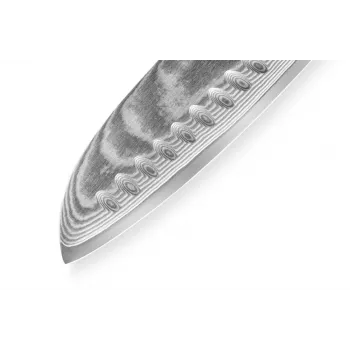 SAMURA Harakiri Utility Knife 180 mm AUS-8 Stainless Steel, Black ABS Handle