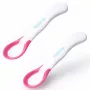 Kidsme Temperature Sensing Baby Feeding Spoons, Lavender, 2-Pack, 6+ Months