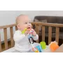 Kidsme Stage Teether Chain, 3M+, Food-Grade Silicone, BPA-Free, Set of 3 Links, Assorted Colors