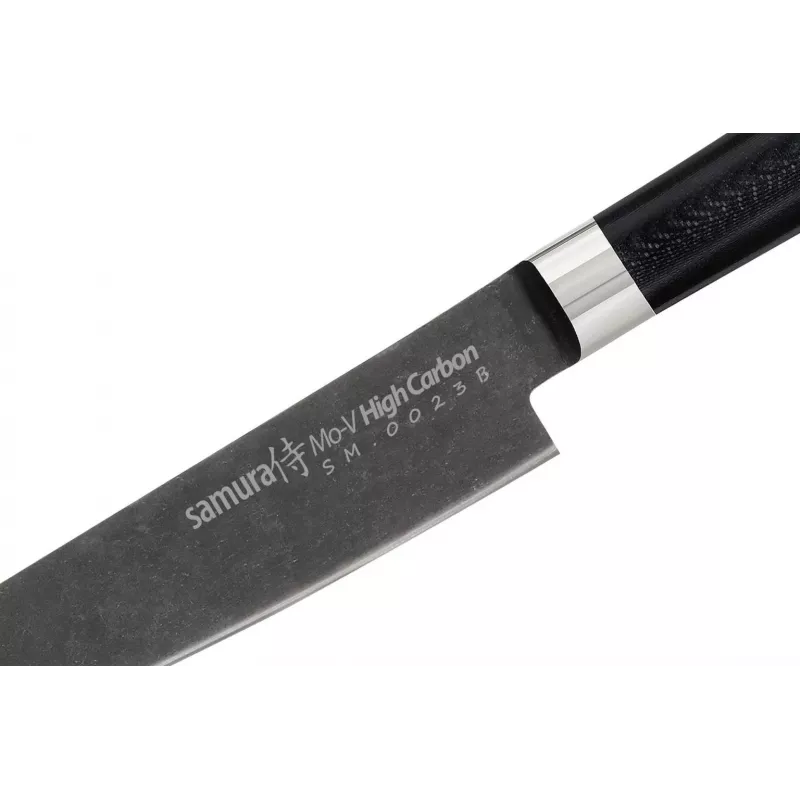 SAMURA Harakiri Utility Knife 150 mm Stonewash AUS-8 Full Tang