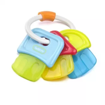 Kidsme Water-Filled Multi-Textured Key Teether, 3M+