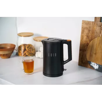 QUIN KTL-101 Electric Kettle, 1.5 L, Black