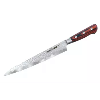 SAMURA Kaiju Yanagiba Sushi Knife 240 mm, AUS-8 Steel, Pakkawood Handle