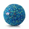 BUBA BLOON Bubabloon Latex Balloon with Fabric Cover, Circles Blue