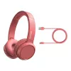 Philips TAH4205RD/00 On-Ear Bluetooth Headphones, Red