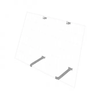 EcoFlow Adjustable Facade Bracket for Rigid Solar Panels (White) EFA-BKWBRACKETADJ-W-EU