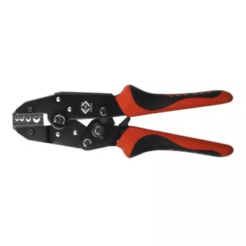C.K Tools T3697A Ratchet Crimping Pliers for Uninsulated Terminals 1-10 mm²