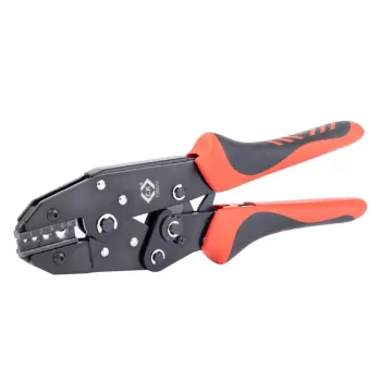 C.K Tools T3697A Ratchet Crimping Pliers for Uninsulated Terminals 1-10 mm²