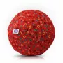 BUBA BLOON Bubabloon Latex Balloon with Fabric Cover, Circles Red