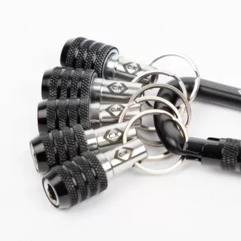 C.K Tools T4575 Accessory Holder with Carabiner, 5-Piece Set