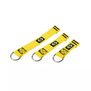 C.K Tools T8004 D-Ring Tool Tether Set 100/150/200 mm, 3-Pack