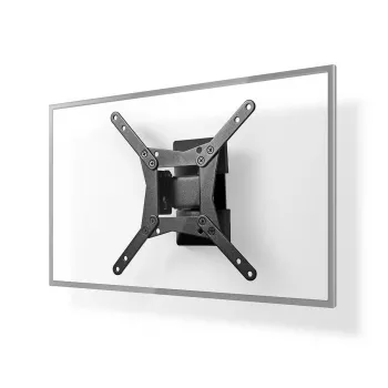 Nedis Fully Movable TV Wall Mount for 32-65 inch Screens, 35 kg, VESA up to 400x400, Black