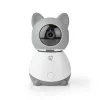 Nedis WIFICI30CGY Indoor Wireless IP Security Camera – 720p HD, Night Vision, Two-Way Audio
