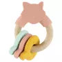 TRIXIE Wood & Silicone Teething Toy for Cats, Catnip Infused, 13 cm