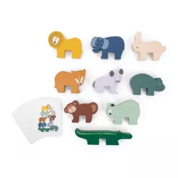 Trixie Wooden Animal Stacking Game for Dogs