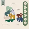 Trixie Wooden Animal Stacking Game for Dogs