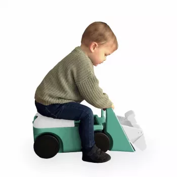 Chillafish Blockie Four-Wheeler, Mint Green, 1 to 3 Years
