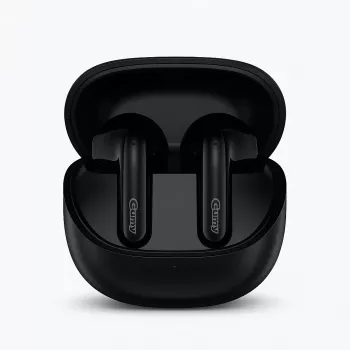 JVC Gumy Air True Wireless Bluetooth Earbuds, Black
