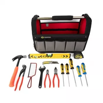C.K Tools T5971 Tool Kit in Bag, 15 Pieces