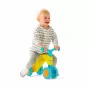 Chillafish Itsibitsi 4-Wheel Balance Bike for Toddlers, Yellow/Light Blue, 1-3 Years