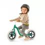 Chillafish Charlie 10 Balance Bike, Forest Green, 1.5-4 Years
