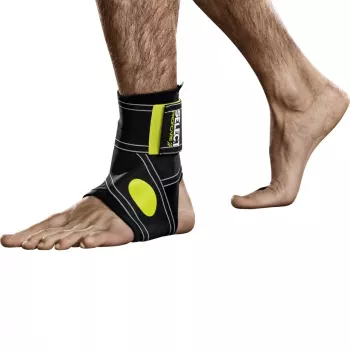 Select Two-Piece Ankle Stabilizer, Size M, Black