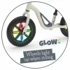 Chillafish Charlie 10 Balance Bike, Beige, with Lights, 1.5-4 Years