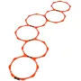Select Co-ordination Rings Set of 6 with Carry Case, 40 cm Diameter, Yellow