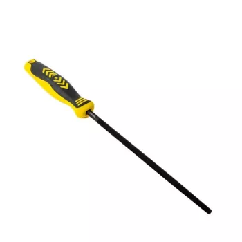 C.K Tools T0083A 6 Round Hand File, 150 mm, Second Cut