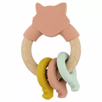 Trixie Wood & Silicone Teething Toy for Cats, 0m+