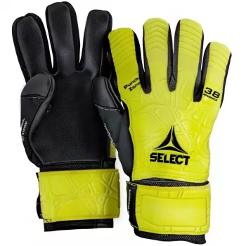 Select 38 Advance Goalkeeper Gloves Yellow/Black Size 8.5 17677