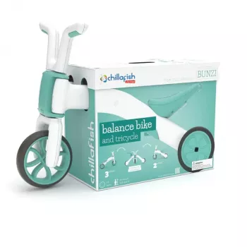 Chillafish Bunzi 2-in-1 Balance Bike & Tricycle - Mint