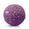 BUBA BLOON Bubabloon Latex Balloon with Fabric Cover, Circles Purple