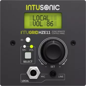 INTUSONIC HZE11 Zone Remote Control Panel 12604189