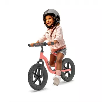 Chillafish Charlie Sport 12 Balance Bike, Flamingo Pink, 2-5 Years